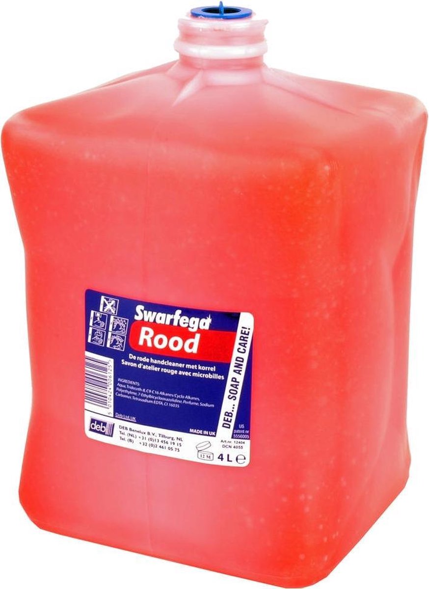 Handzeep Swarfega Rood (4L)