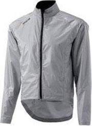 Skins C400 Cycle Regenjas Heren – Wielren Regenjack – Zilver maat XL