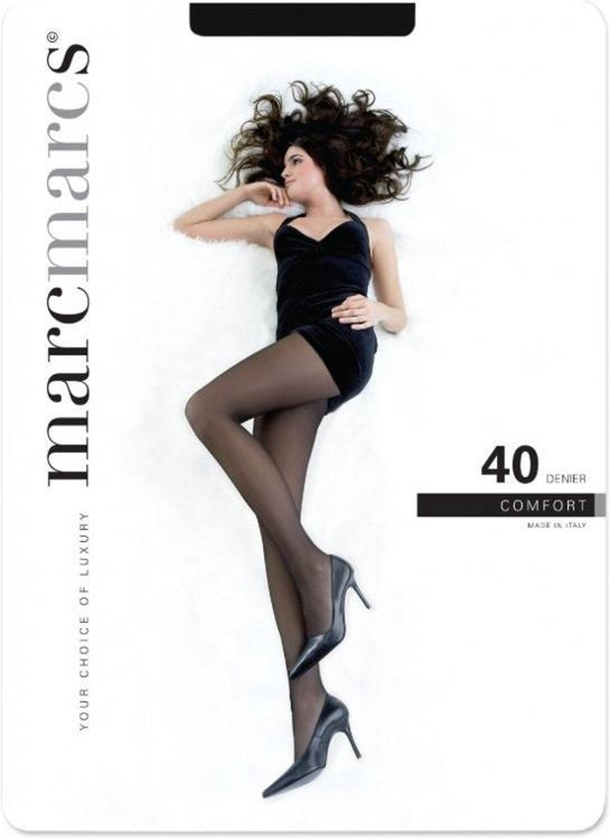 MarcMarcs panty comfort 40-nearly black-M kleur: nearly black maat: M