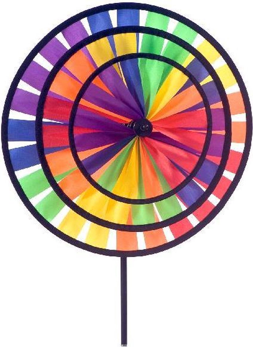Rhombus windgame triple wheel