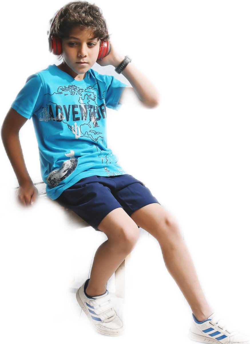 Embrator jongens Zomerset Adventure blauw maat 134/140