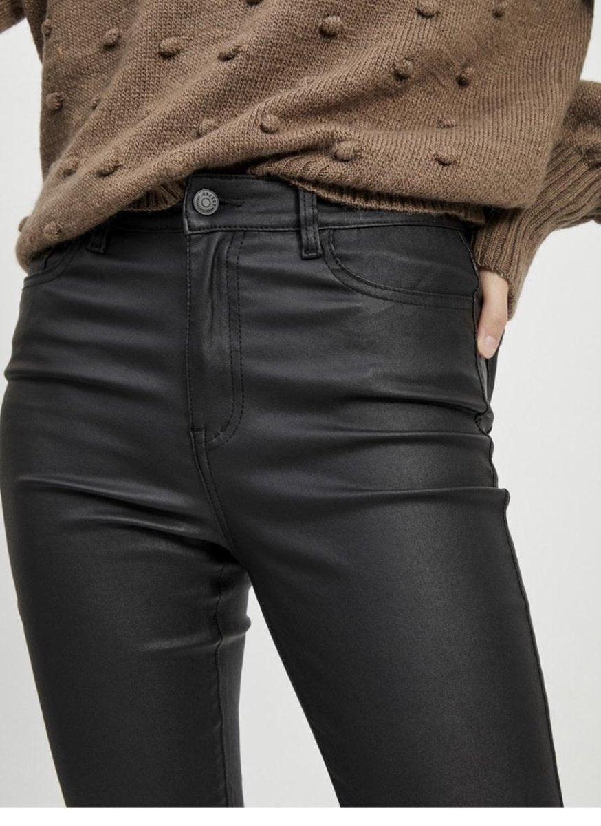 OBJECT - objbelle mw 7/8 coates flared pant noos
