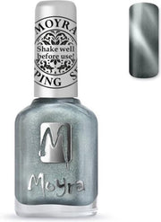 Moyra Stamping Nail Polish 12ml SP30 CAT EYE SILVER