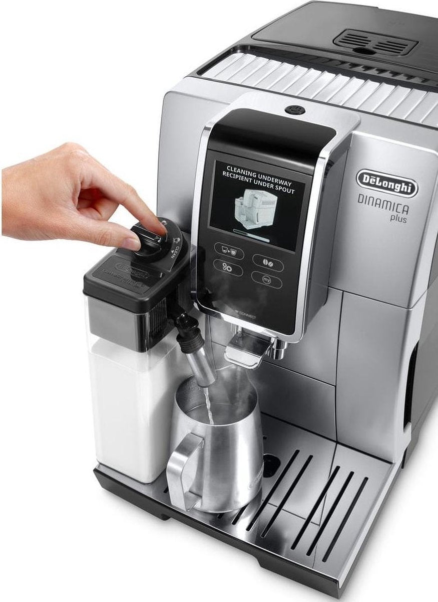 De'Longhi Dinamica Plus ECAM370.85.SB Zilver