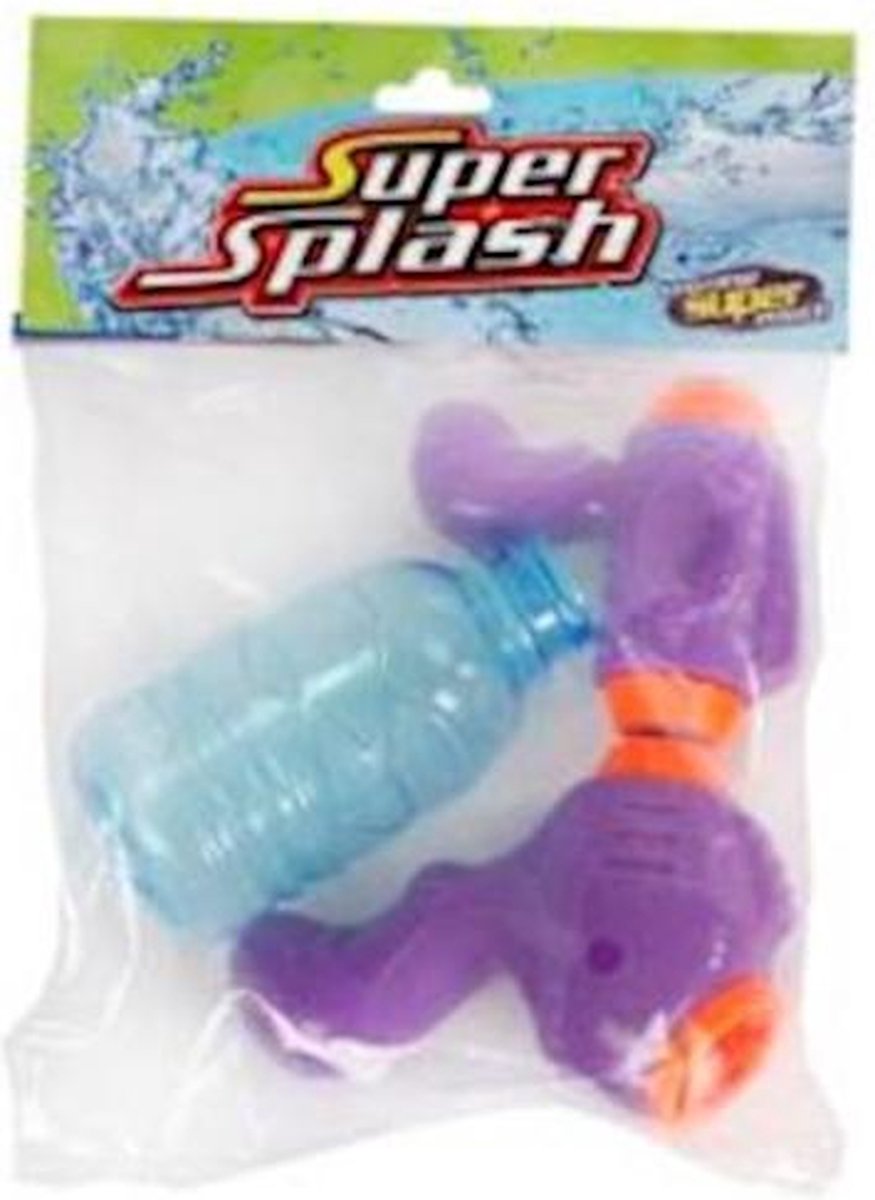 Toys Amsterdam Waterpistool Super Splash Junior 15 Cm Paars