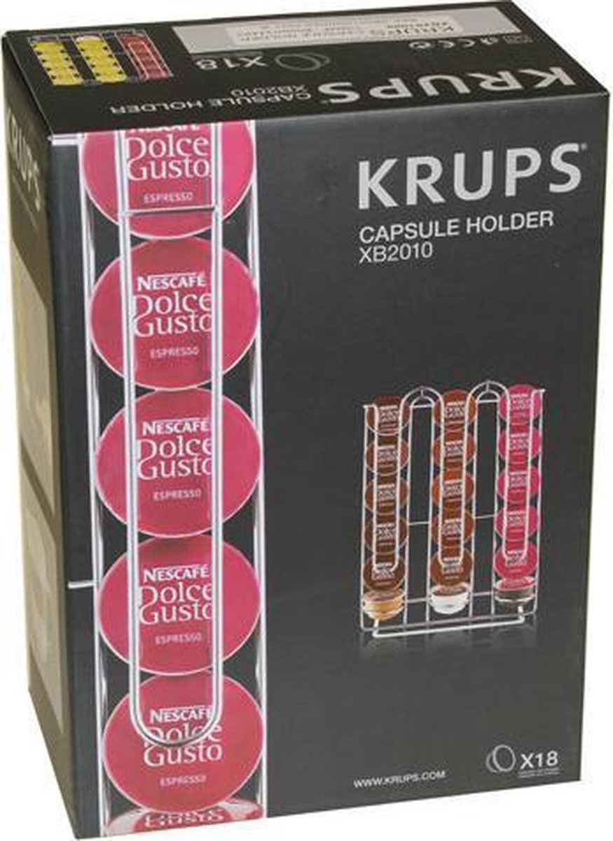DOLCE GUSTO - HOUDER CAPSULES  DOLCE GUSTO - 18 CAPSULES - XB201000