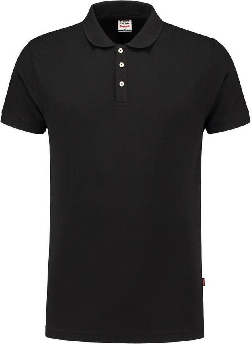 Tricorp poloshirt slim-fit 210 gram - casual - 201012 - zwart - maat S