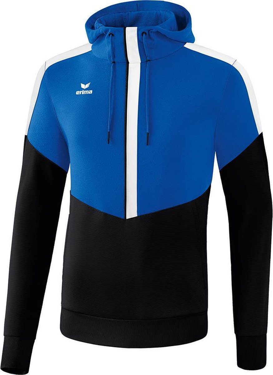 Erima Sweatshirt Squad Heren Polyester Blauw/zwart Maat 3xl