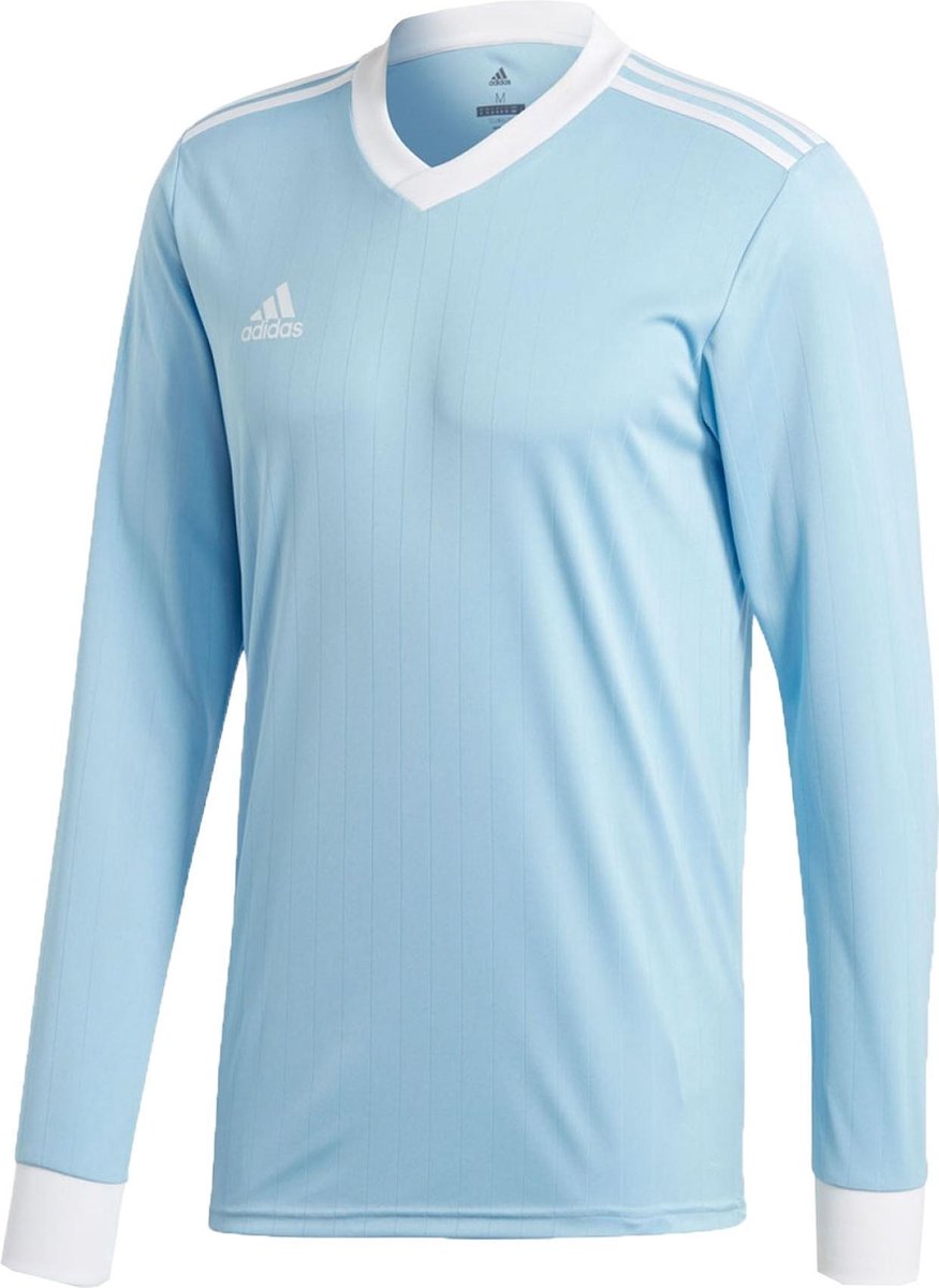 adidas Tabela 18 LS Shirt - Lichtblauw - maat L