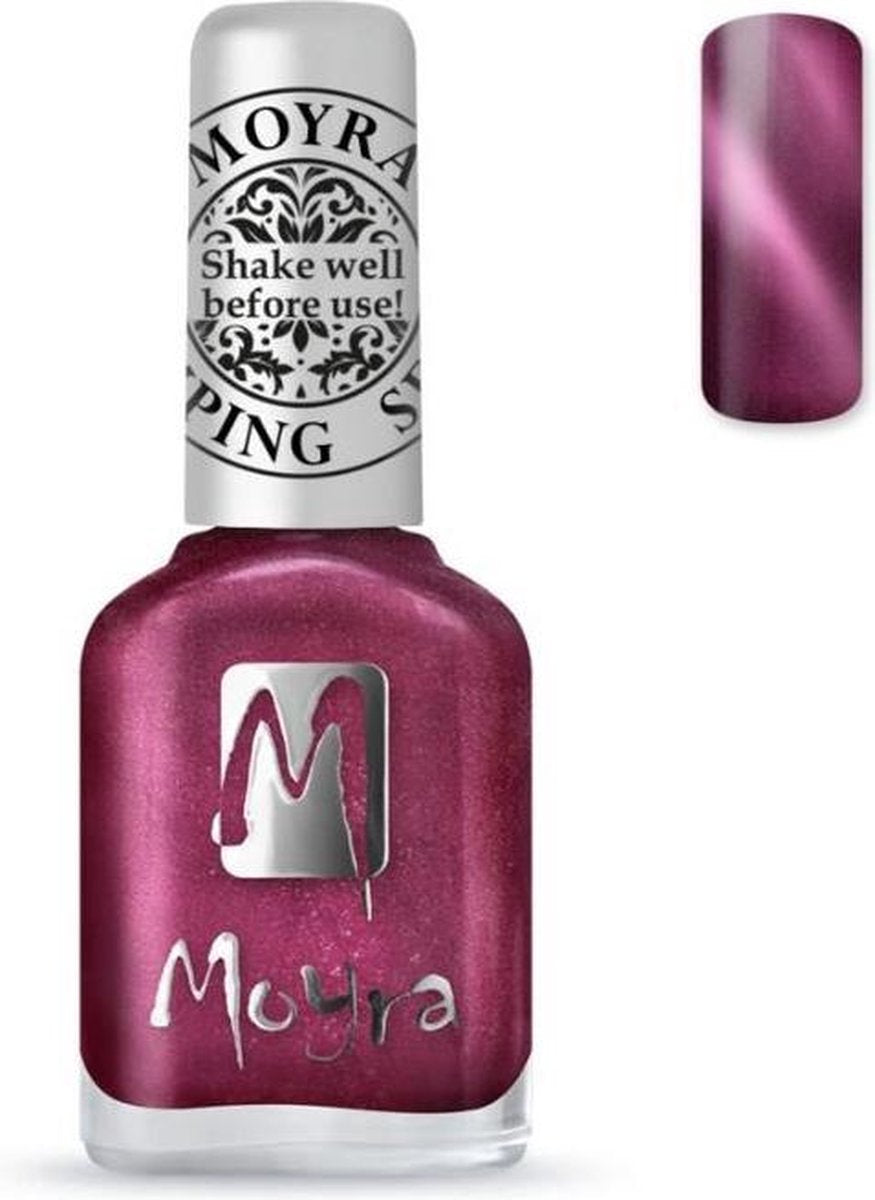 Moyra Stamping Nail Polish 12ml SP32 CAT EYE RED