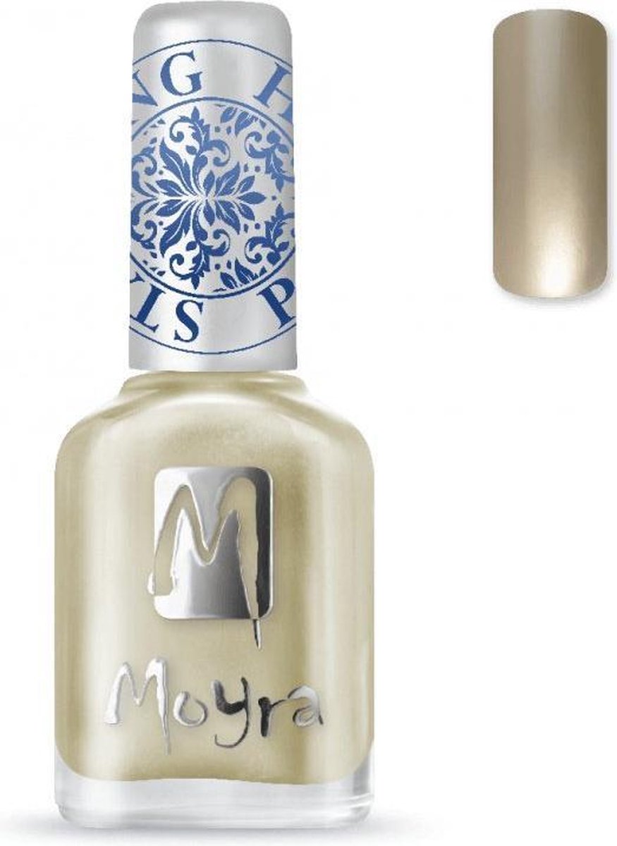 Moyra Stamping Nail Polish 12ml SP09 GOLD