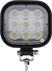 Finlandic Lucidity werklamp 9-LED 12-36 Volt - professional working light 2160 lumen wide flood beam - ledlamp voor tractor truck trailer- schijnwerper voor SUV en vrachtwagen - achteruitrijlicht
