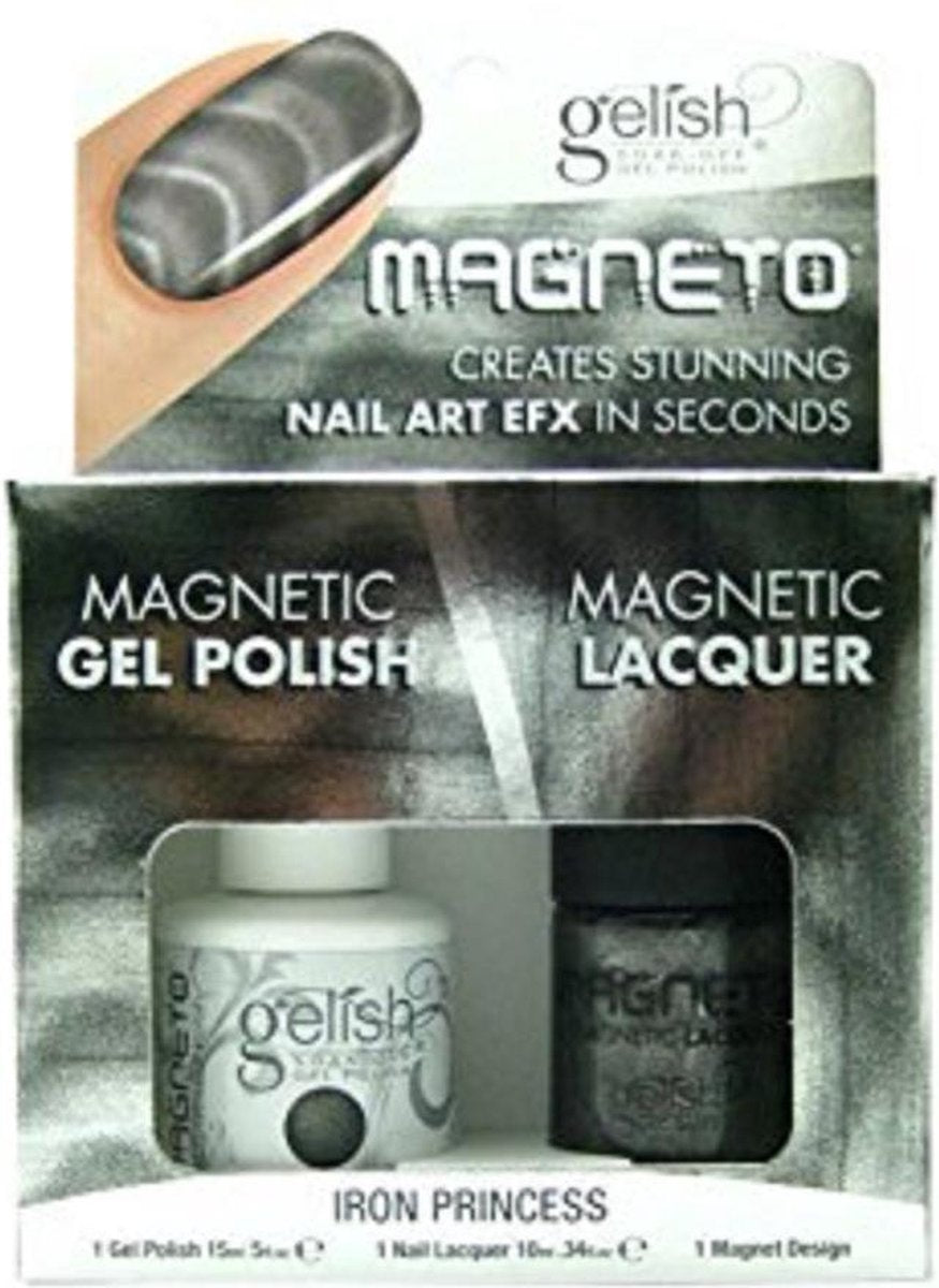 Harmony Gelish Gel Polish/Nail Lacquer Iron Princesss 15ML