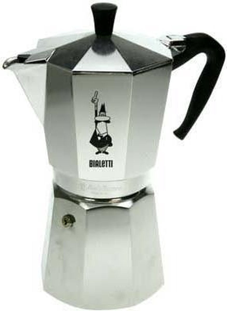 Bialetti Moka-Oceana-Export - Koffiekan - Voor 18 Kopjes en Yourkitchen E-kookboek