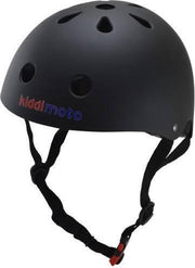 Skate- & fietshelm 'matte black' | Kiddimoto