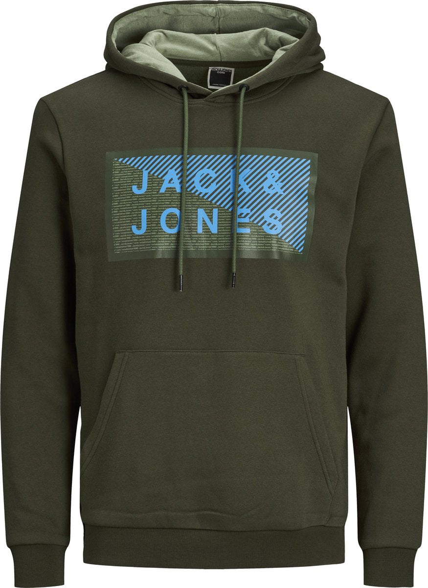 JACK&JONES PLUS SIZE JCOSHAWN SWEAT HOOD PS Heren Trui - Maat EU2XL
