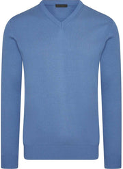 Pullover Marine  V-hals Dom Tower