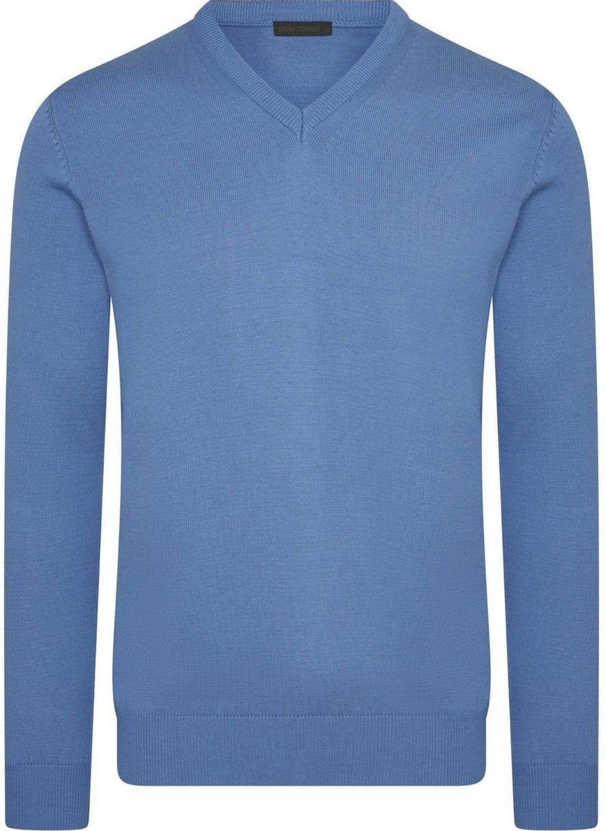 Pullover Marine  V-hals Dom Tower