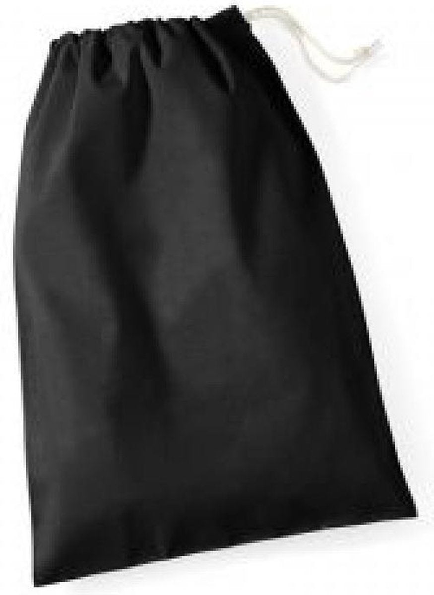 Cotton Stuff Bag (Zwart)