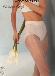 Aristoc 20 denier Control top Tights Small - Cream Silk
