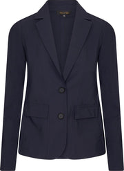 Dames Blazer Travel Perla Nera Blauw L