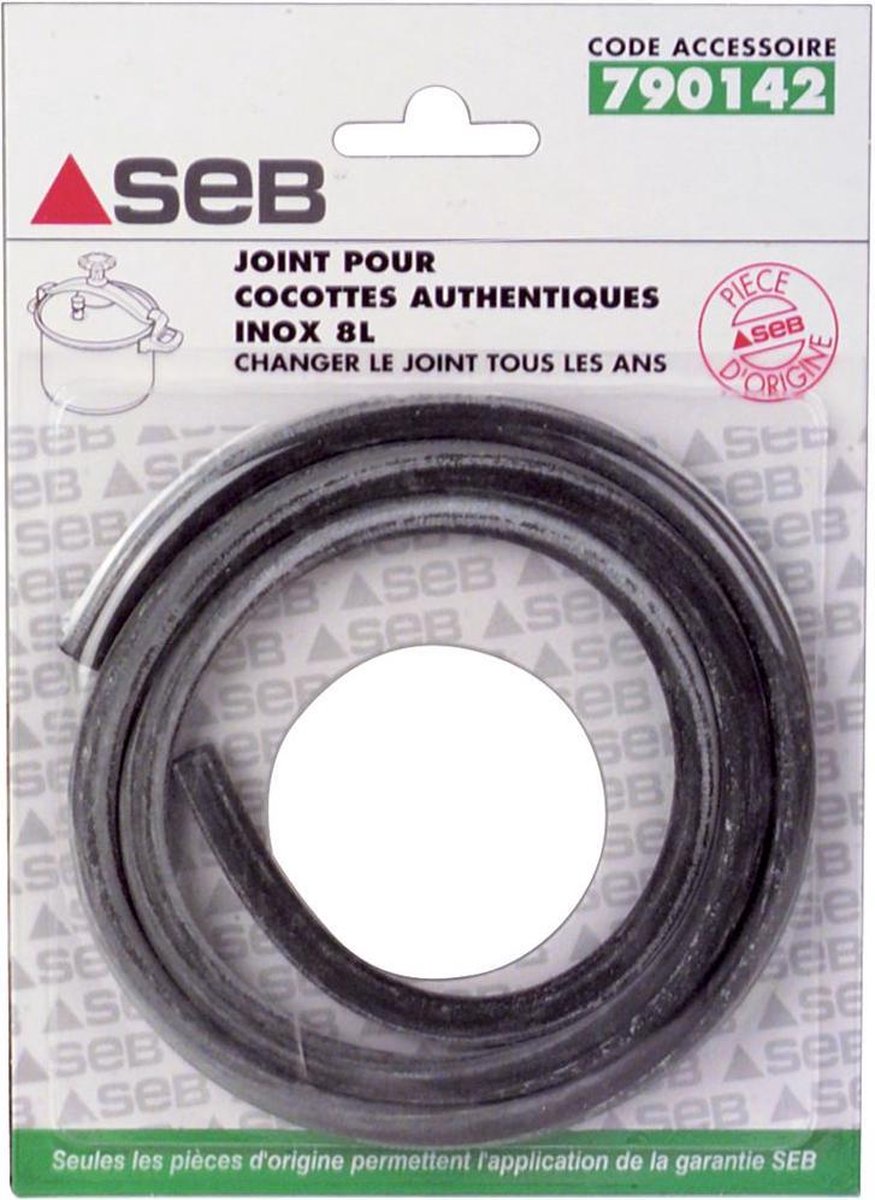 SEB - AFDICHTINGSRUBBER SNELKOOKPAN 8L - INOX - DIAM 245MM - ACTUA / AUTHENTIQUA / MINUTE - 790142