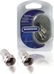 Bandridge weerbestendige f-connector met schroefbevestiging voor RG59 kabels