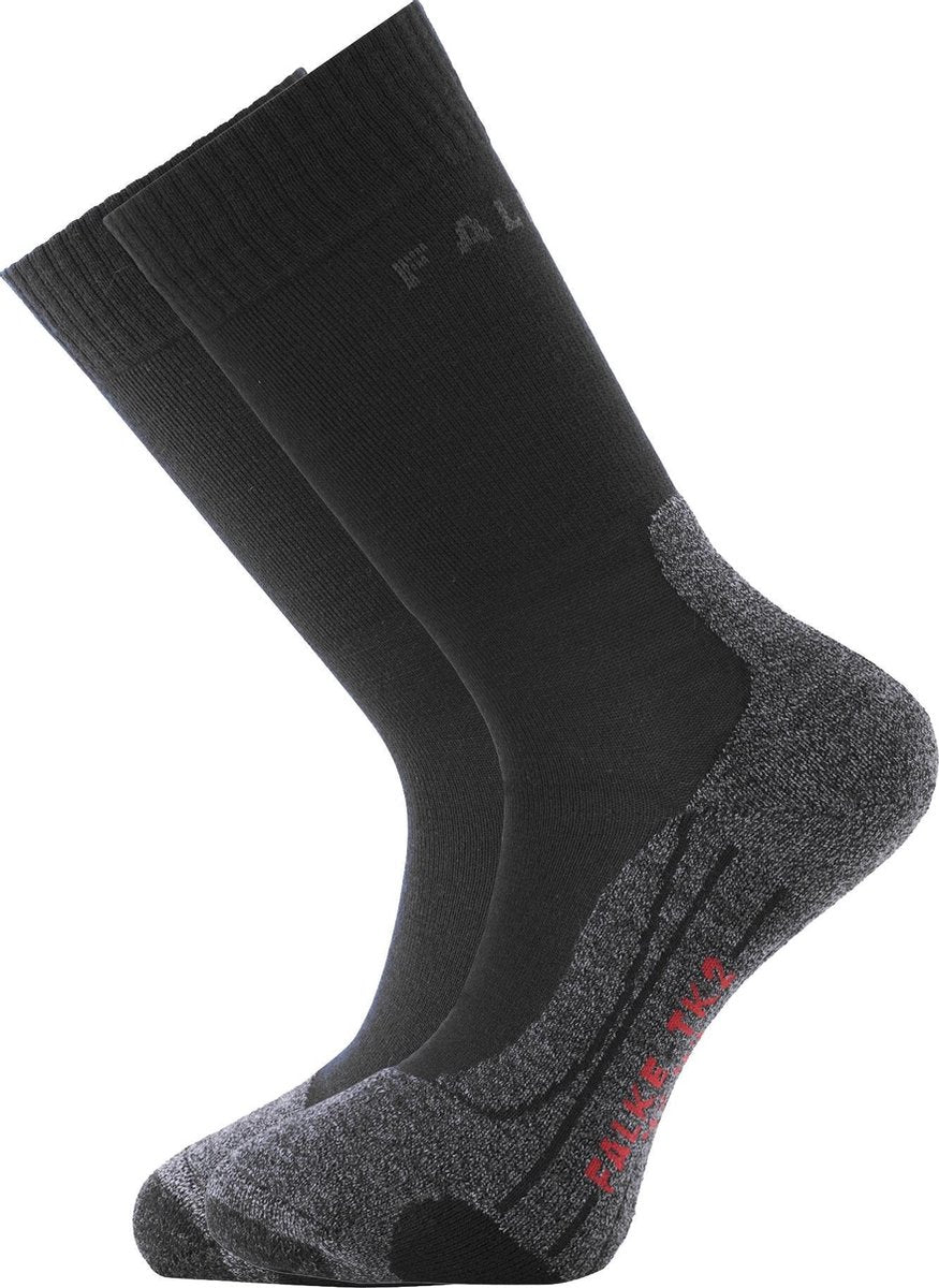 FALKE TK2 Heren Wandelsokken - Zwart - Maat 42/43