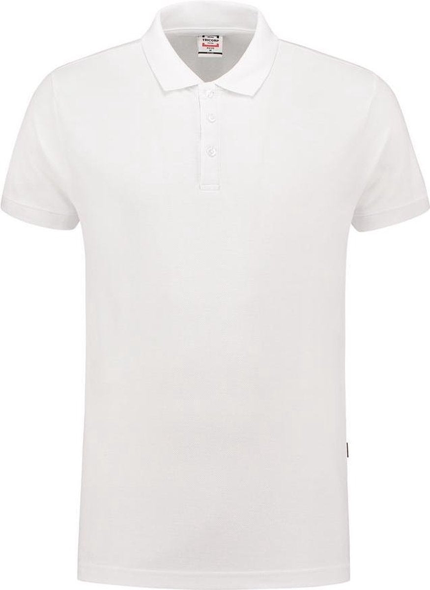Tricorp 201012 Poloshirt Slimfit 210 Gram Wit maat XXS