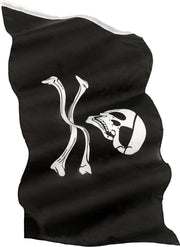 """Piratenvlag - Feestdecoratievoorwerp - One size"""