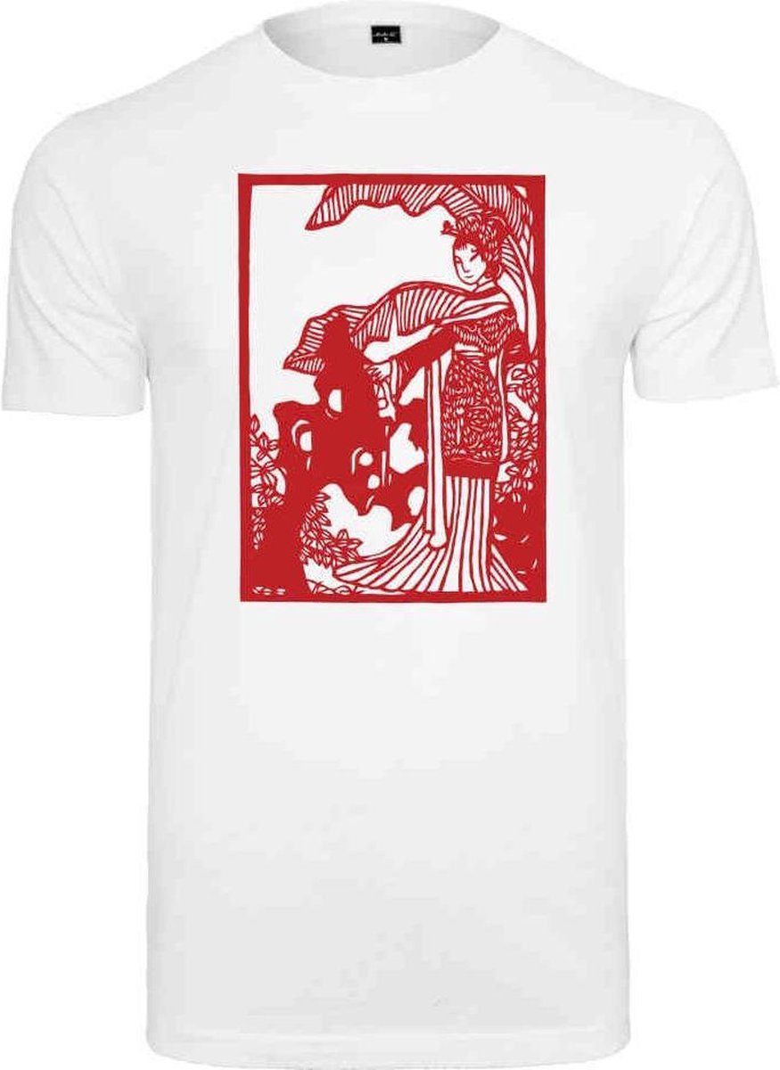 Urban Classics Dames Tshirt -S- Chinese Beauty Wit