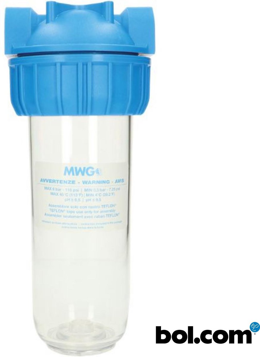 Waterfilter - Sedimentfilter 3/4" F inclusief vervangpatroon - GRATIS VERZENDING
