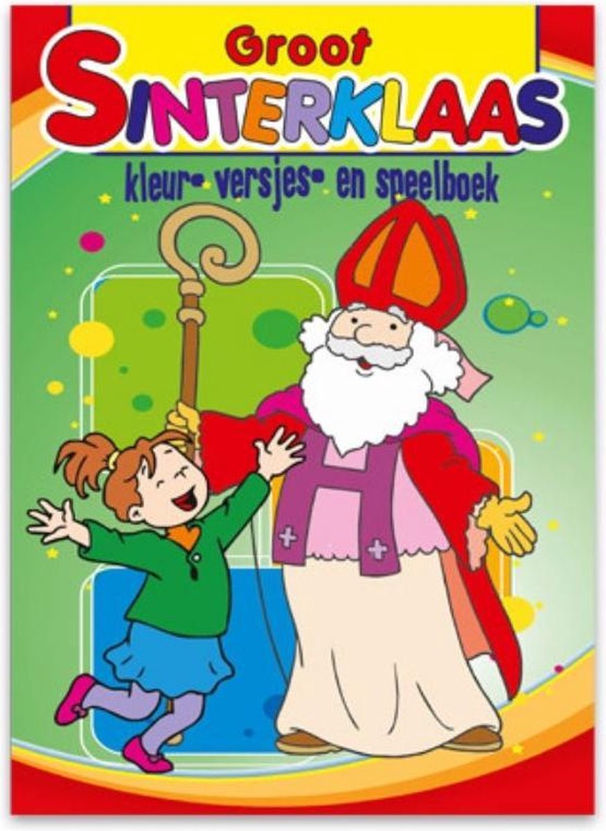 Verhaak Sinterklaas Sticker- En Speelboek A4