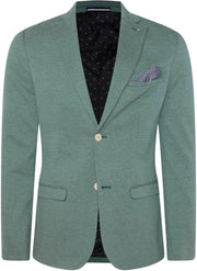 WE Fashion Heren skinny fit blazer met structuur - Maat XL (54)