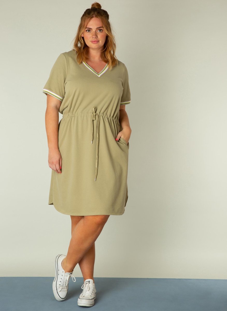 YESTA Jeanne Jurk - Slate Green - maat 1(48)