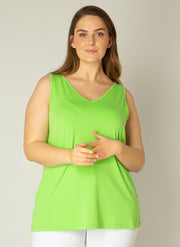 YESTA Yippie Essential Top - Neon Green - maat 2(50)