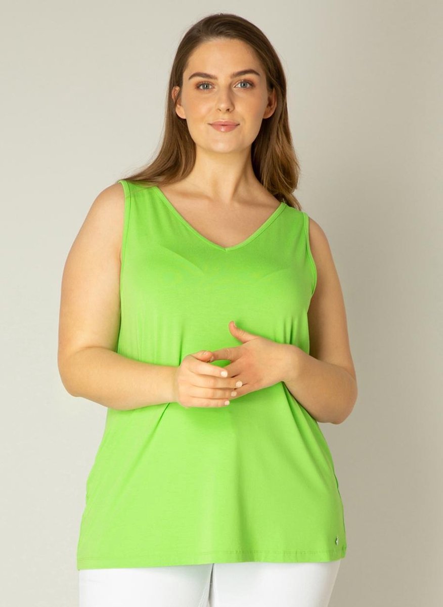 YESTA Yippie Essential Top - Neon Green - maat 2(50)