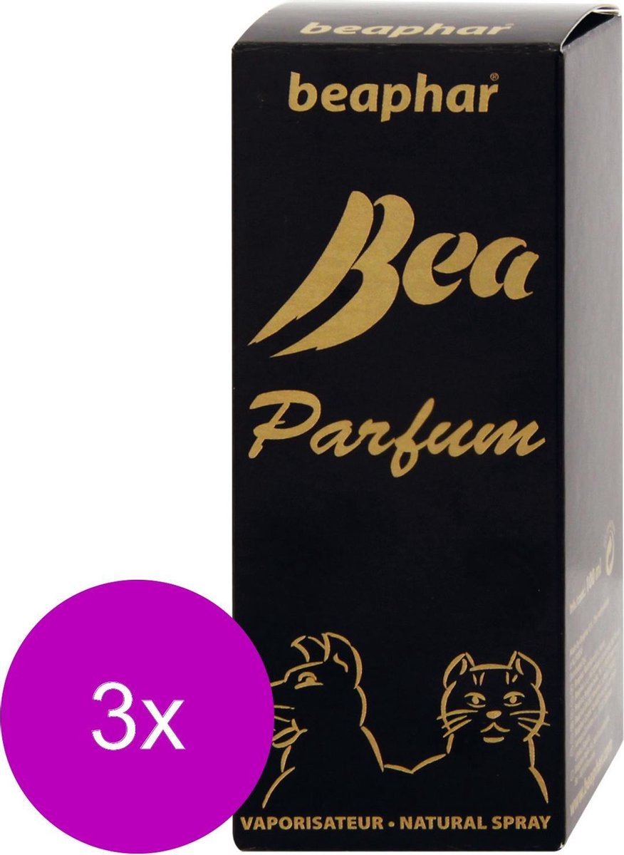 Beaphar Bea Parfum Verstuiver - Hondenvachtverzorging - 3 x 100 ml