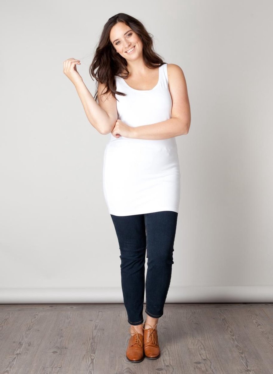 YESTA Afra Top - White - maat 3(52)