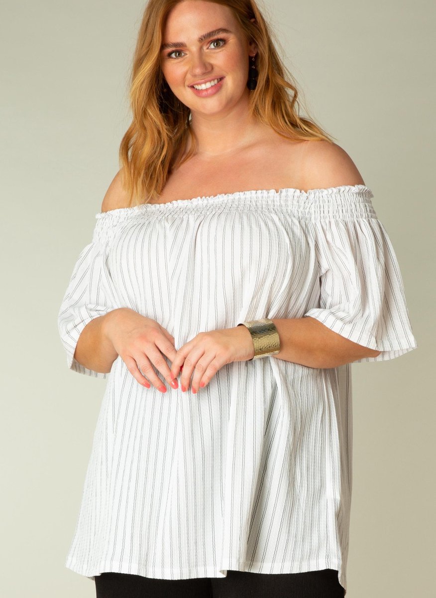 Witte off shoulder top - Yest