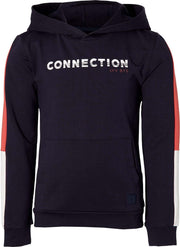 Levv hooded sweater Mayzen donker blauw voor jongens - maat 116