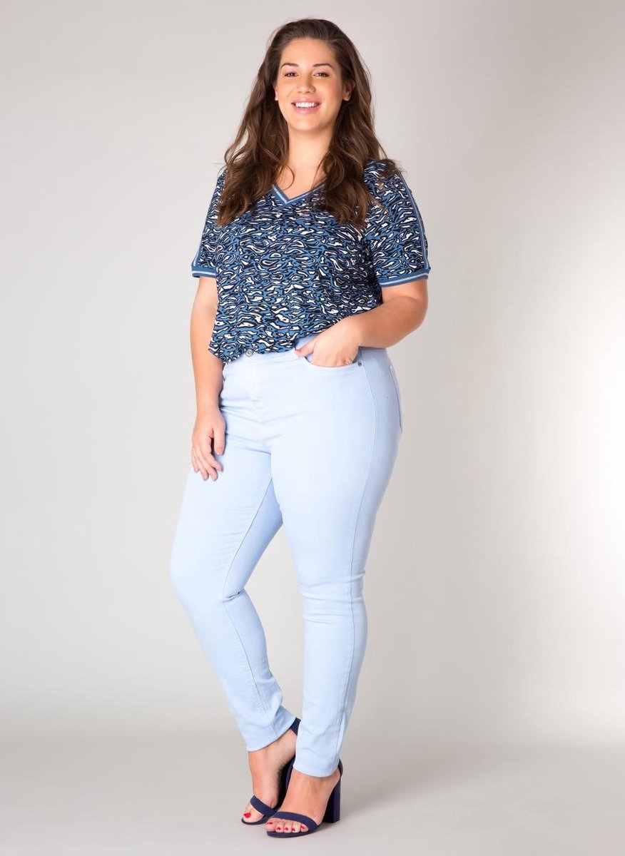 YESTA Mella Broek - Maya Blue - maat 5(58/60)