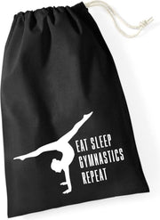 Sparkle&Dream Leertjes/Lusjes Tasje 'Repeat' Zwart