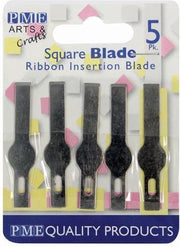 PME Spare Blades for Craft Knife-Ribbon Insertion Pk5