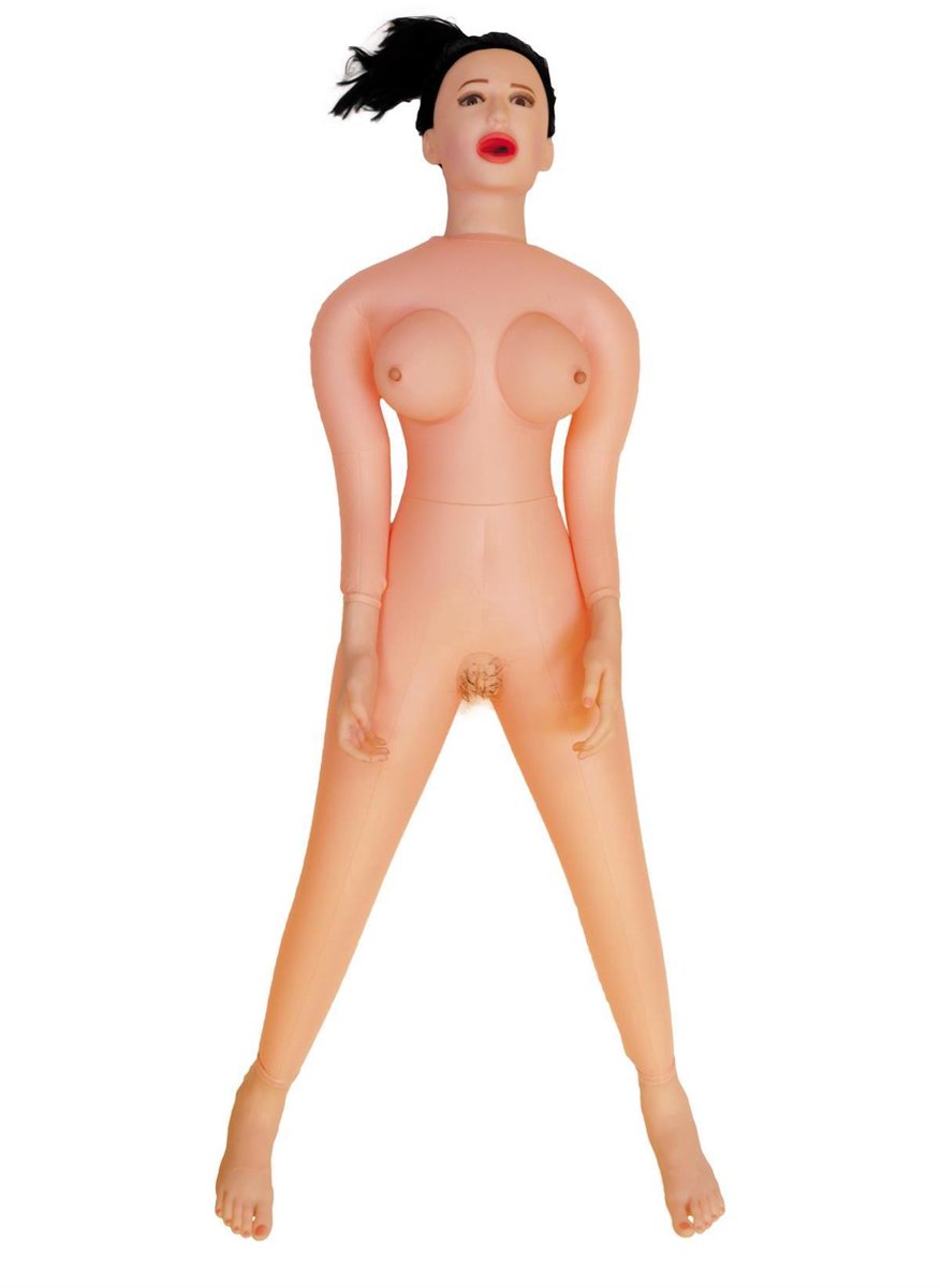 Opblaas pop- Sexpop- ANGELINA 3D Pop - Met vibratie