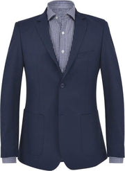 vidaXL Zakelijke blazer voor mannen maat 54 marineblauw