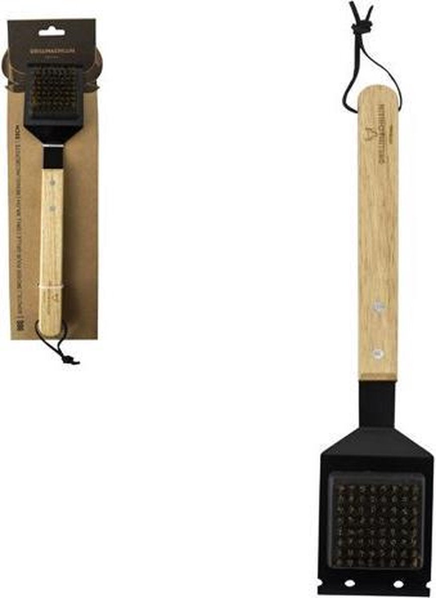 Gusta BBQ Borstel 33cm Zwart