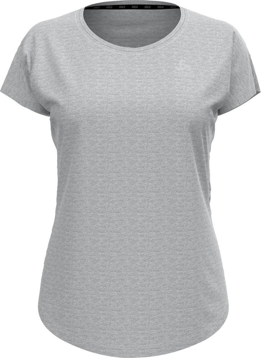 Odlo BL TOP Crew neck s/s MILLENNIUM Linencoo Stone Grey Melange - Maat S