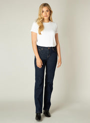 BASE LEVEL Elif Jeans - Dark Blue Denim - maat 44