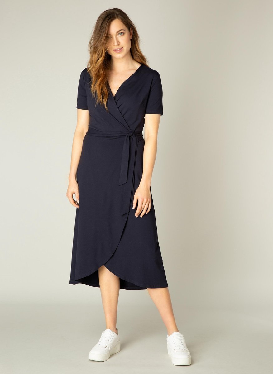 BASE LEVEL Yvie Jurk - Dark Blue - maat 36